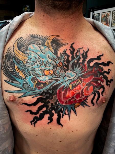 Tattoos - Dragon Chest - 146817